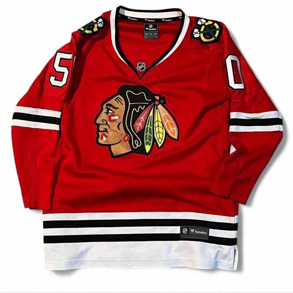 Chicago Blackhawks Corey Crawford Fanatics Red Breakaway Player Jersey